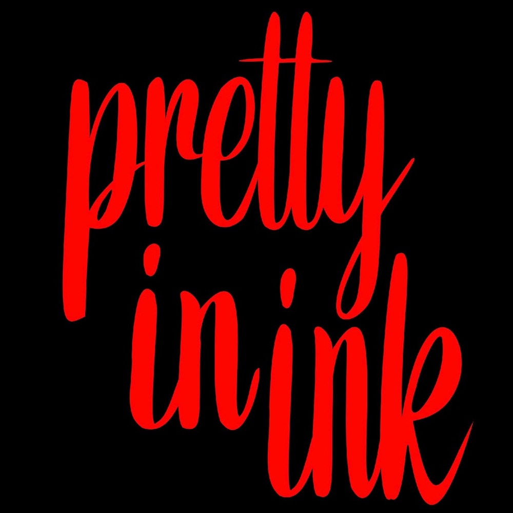 Pretty in ink decal